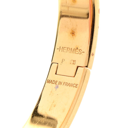 Hermes Enamel Narrow Clic Clac H Bracelet PM Black 4 of 4