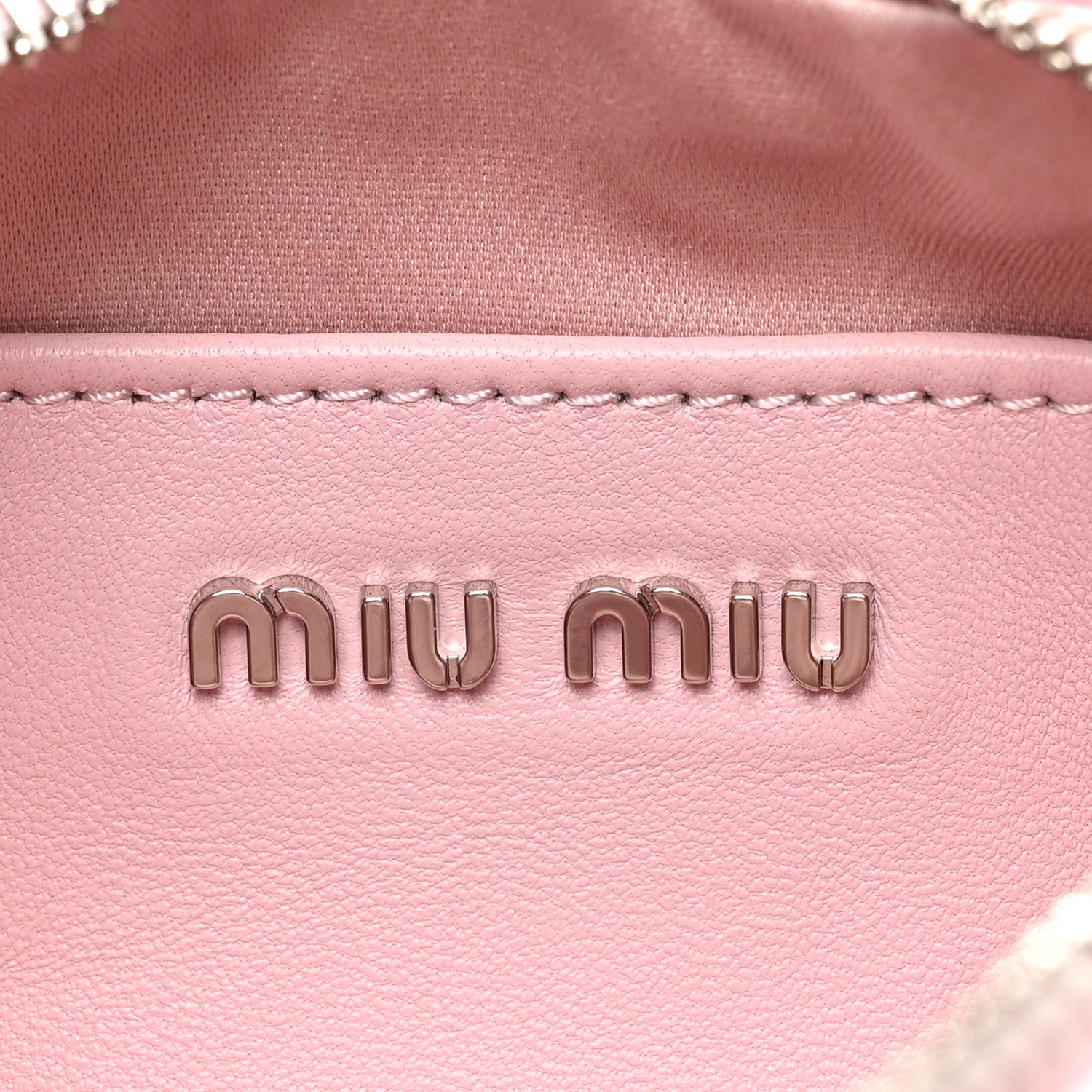 Miu Miu Nappa Matelasse Shoulder Bag Alabastro 5 of 8