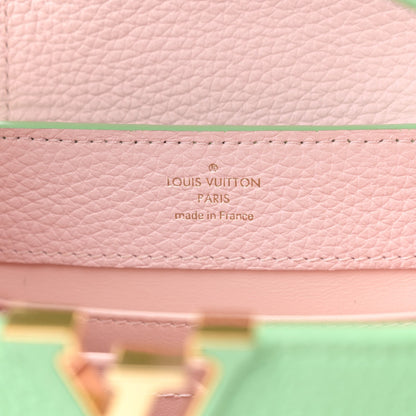 Louis Vuitton Taurillon Mini Capucines Vert Pomme 6 of 9