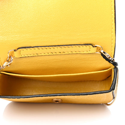 Fendi Cuoio Romano Scented Nano Baguette Charm Sunflower 4 of 4