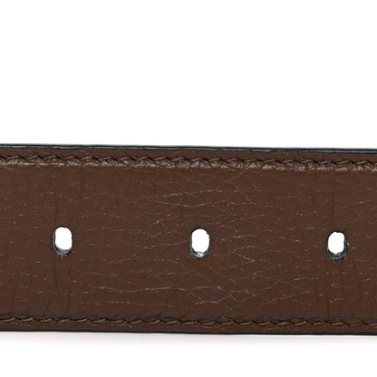 Louis Vuitton Calfskin 35mm Belt 90 36 Brown 3 of 5