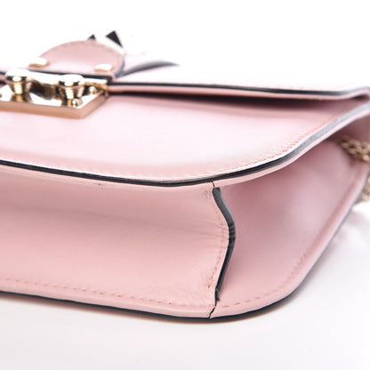 Valentino Garavani Vitello Small Glam Lock Rockstud Flap Water Rose 9 of 9