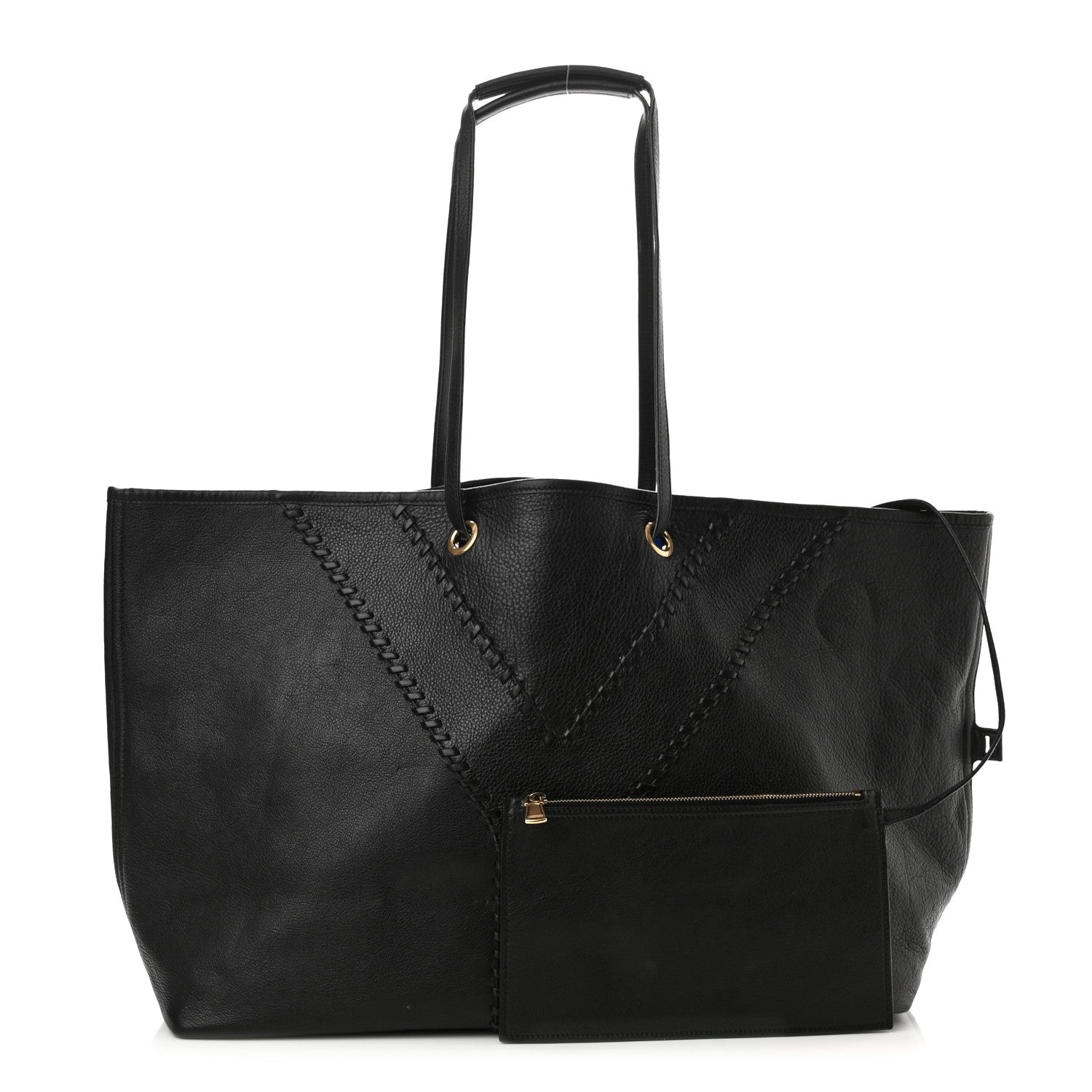 Saint Laurent Calfskin Large Neo Double Reversible Tote Black 1 of 7