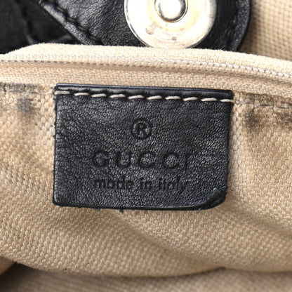 Gucci Guccissima Large Sukey Tote Black 6 of 15