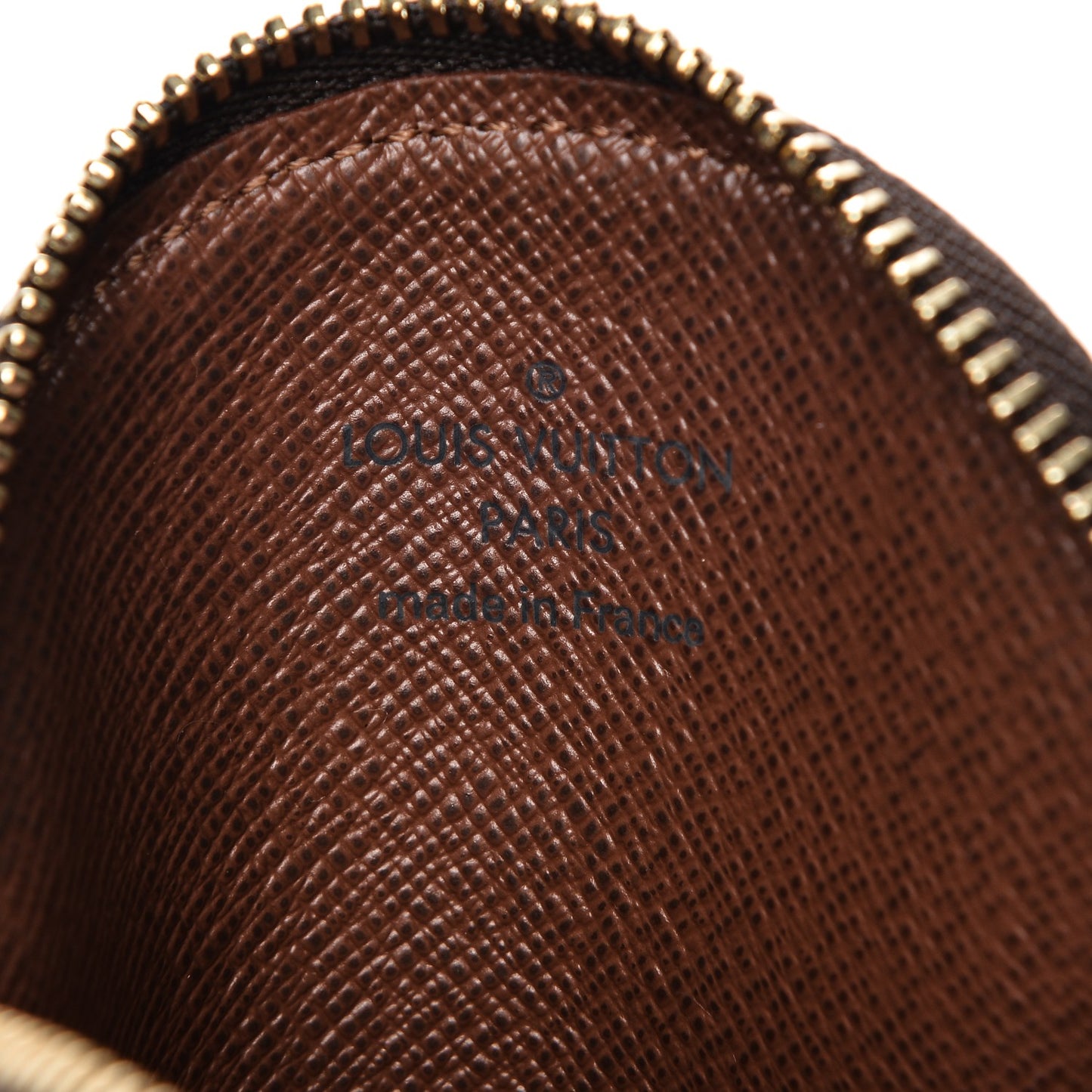 Monogram Round Coin Purse