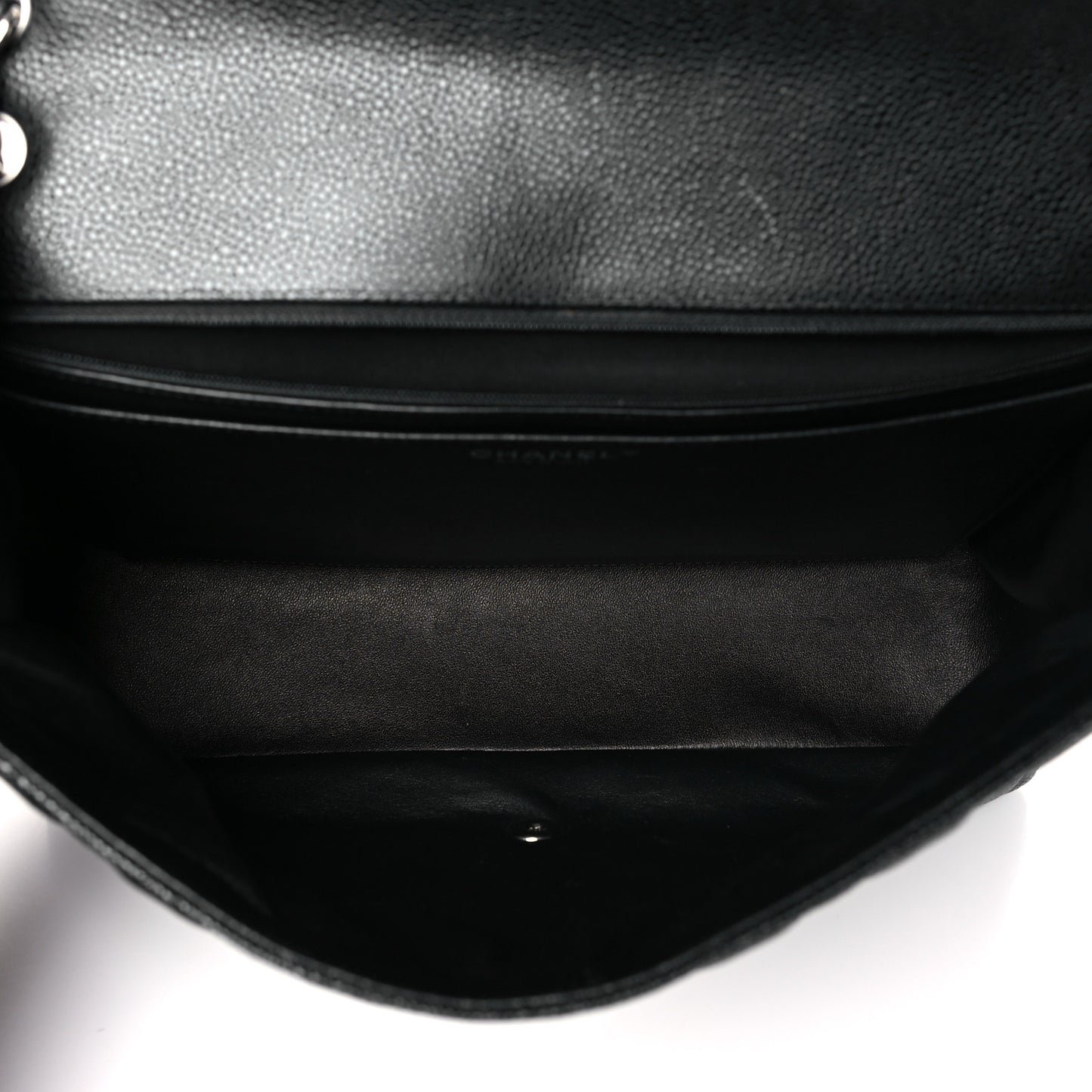 Caviar Quilted Maxi Single Flap Black