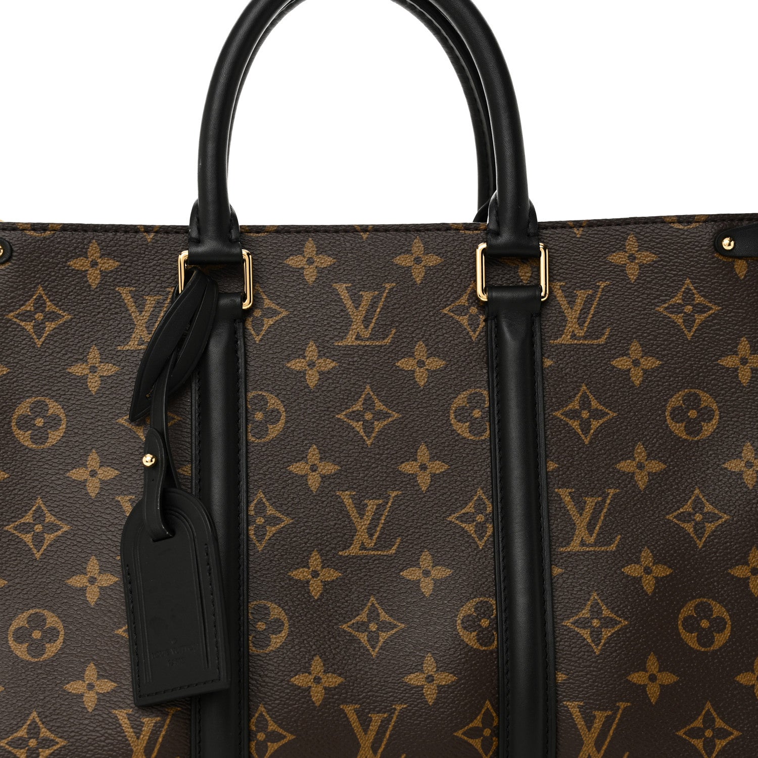 Louis Vuitton Monogram Soufflot MM Black 7 of 10