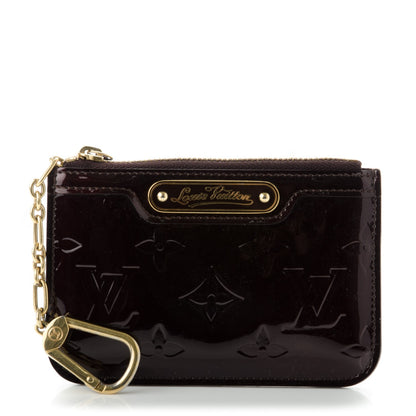 Louis Vuitton Vernis Key Pouch Amarante 1 of 6