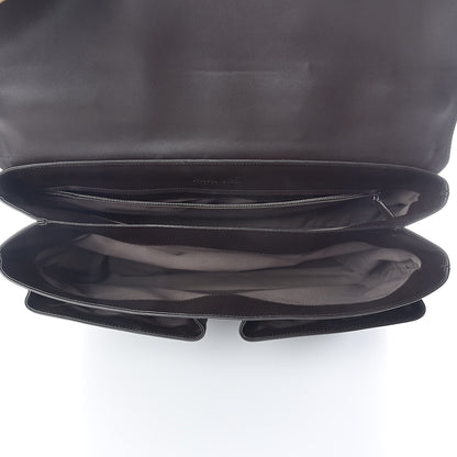 Bottega Veneta Calfskin Intrecciato Briefcase Ebano 5 of 13