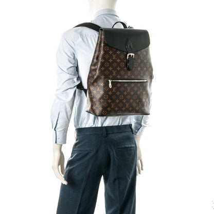 Louis Vuitton Monogram Macassar Palk Backpack 2 of 7