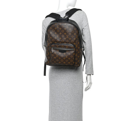 Louis Vuitton Monogram Macassar Josh Backpack 2 of 10
