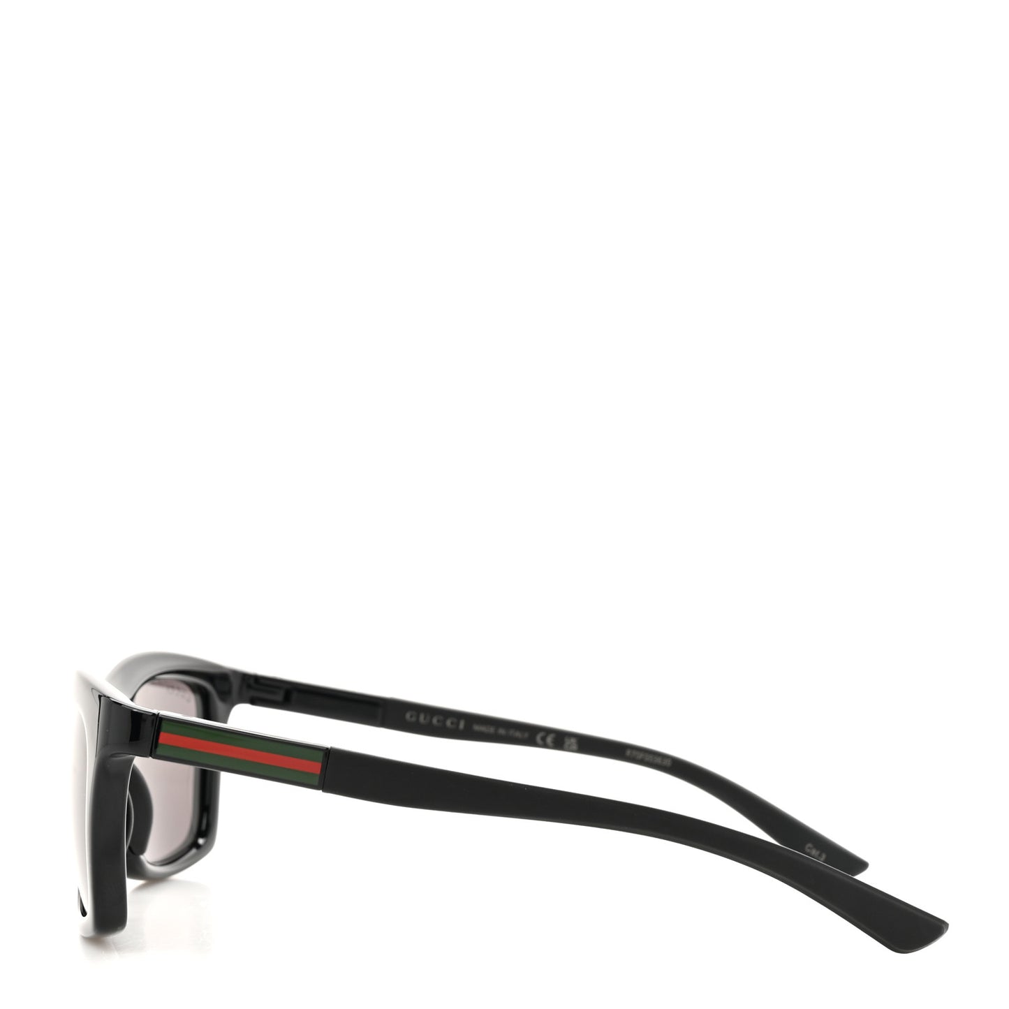 Acetate Rectangular Web Sunglasses GG1735S Black
