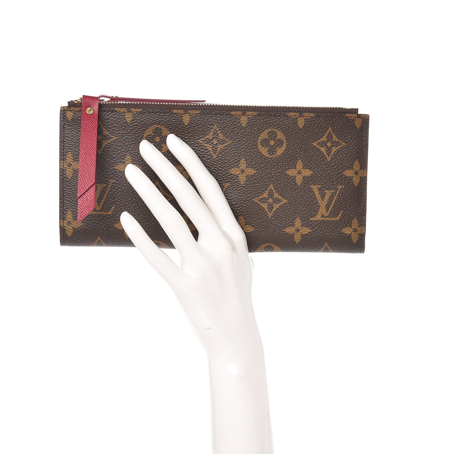 Monogram Adele Wallet Fuchsia