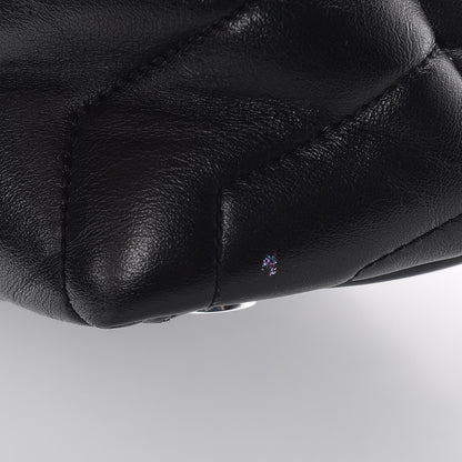 Saint Laurent Calfskin Y Quilted Monogram Large Loulou Shopper Black 12 of 12