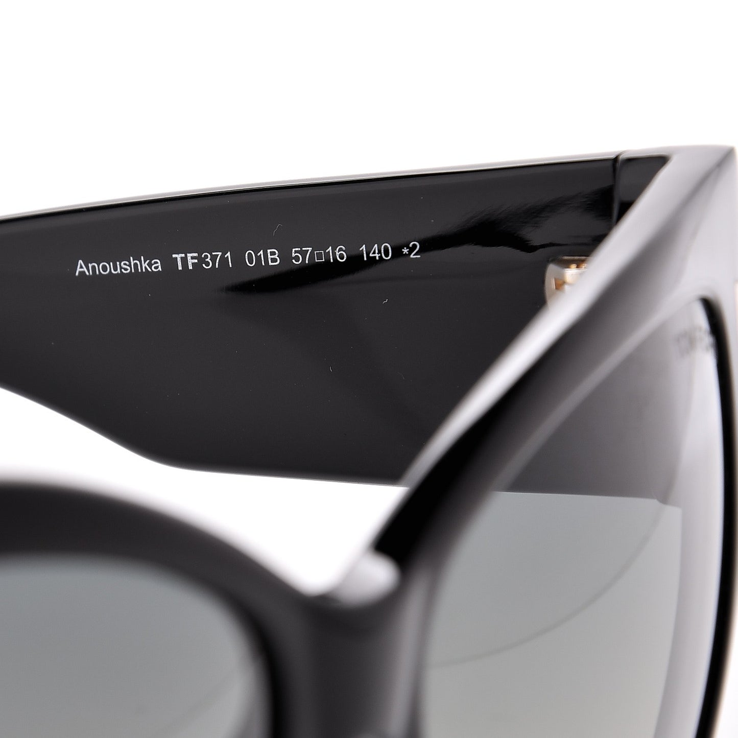 Acetate Nikita Cat Eye Sunglasses TF173 Black