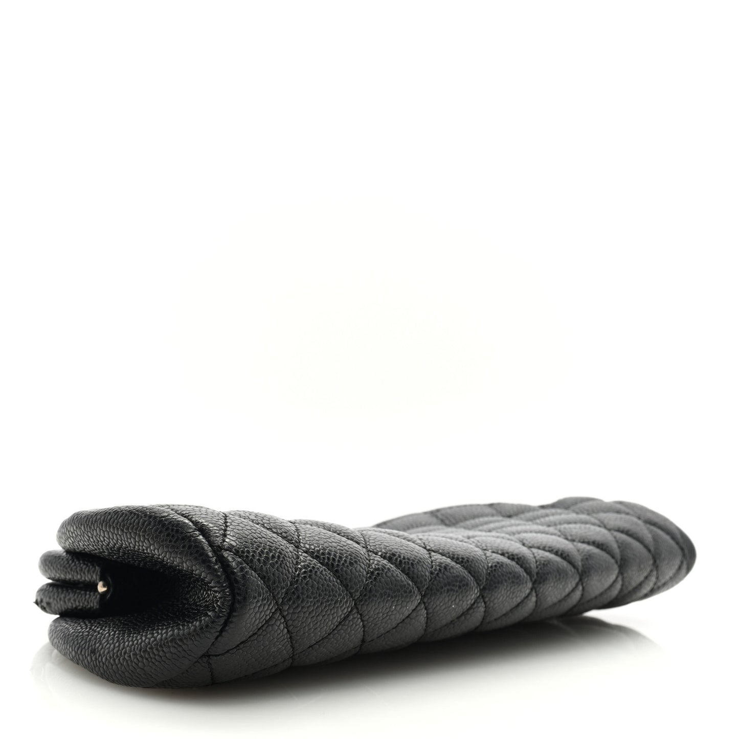 Caviar Quilted Timeless Clutch Black