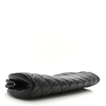 Chanel Caviar Quilted Timeless Clutch Black 4 of 9