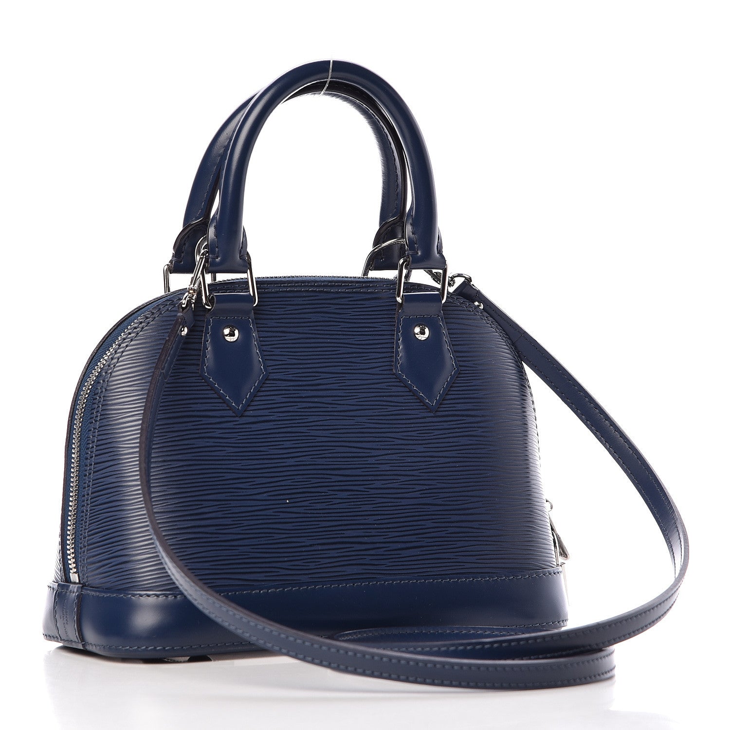 Louis Vuitton Epi Alma BB Indigo 3 of 15