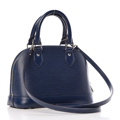 Louis Vuitton Epi Alma BB Indigo 3 of 15