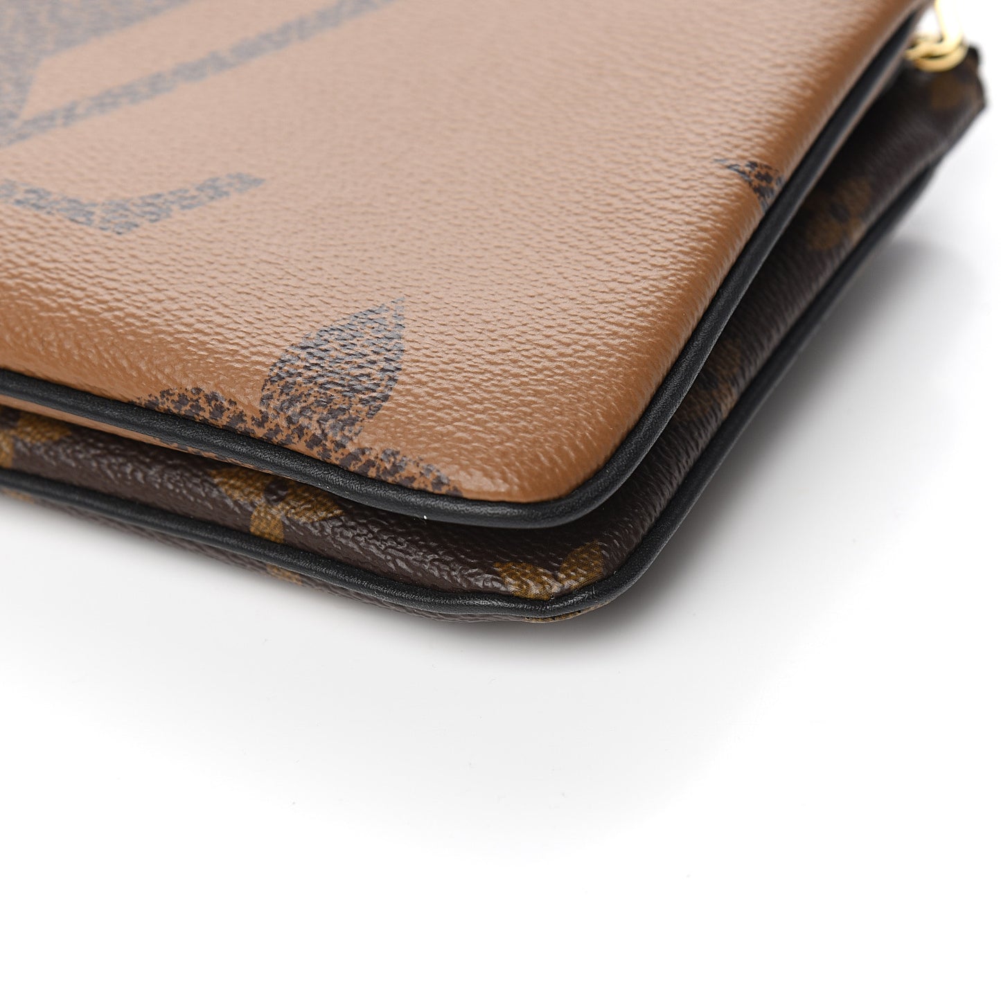 Reverse Monogram Giant Double Zip Pochette