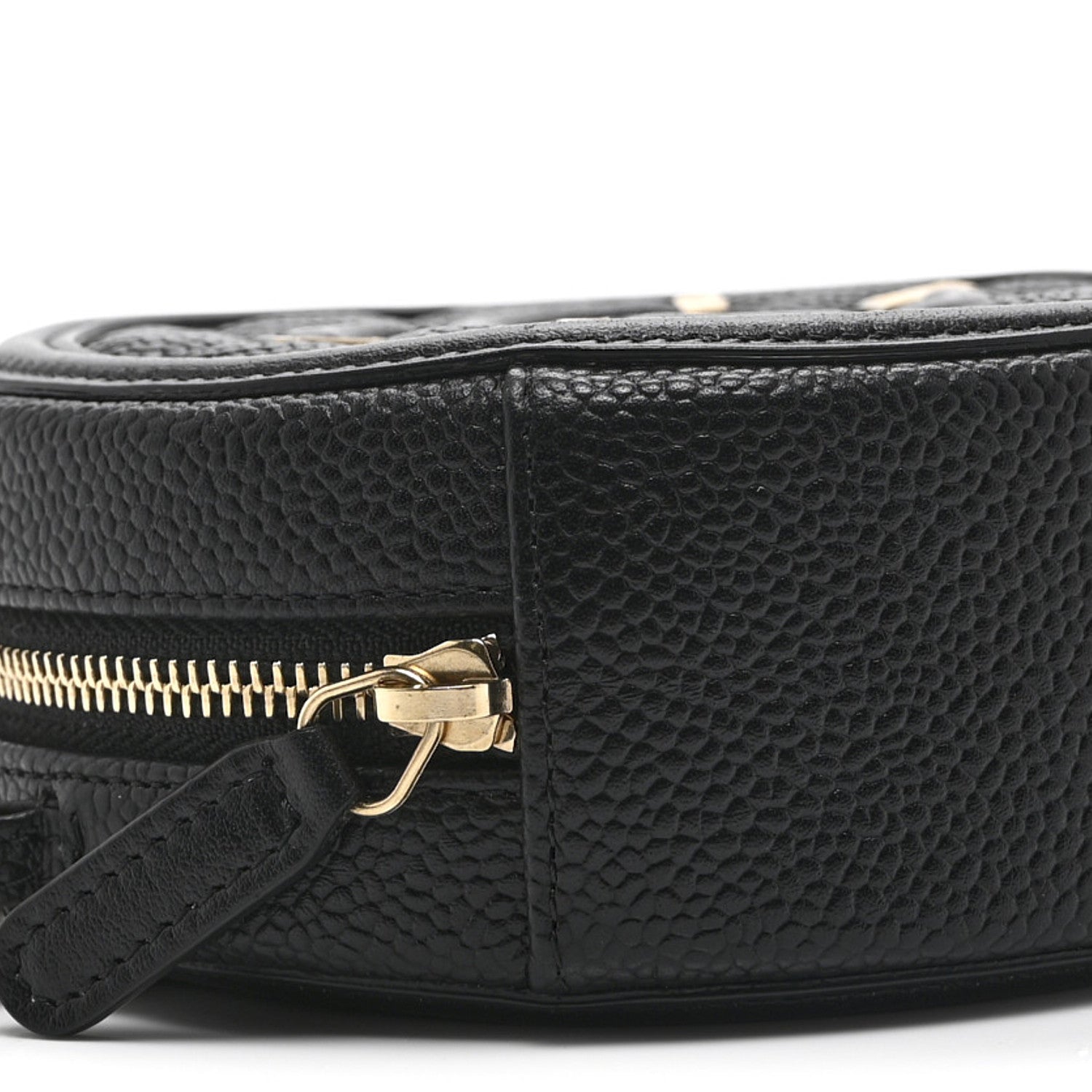 Chanel Caviar Quilted Round Filigree Crossbody Black 9 of 11