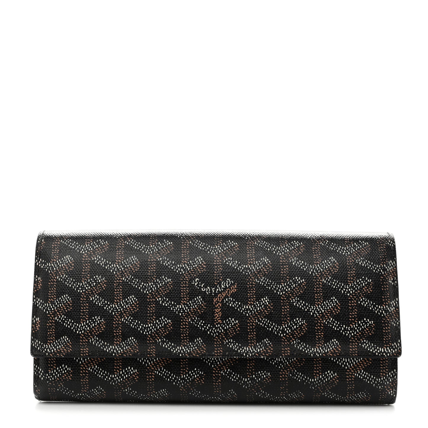 Goyardine Varenne Long Wallet Black