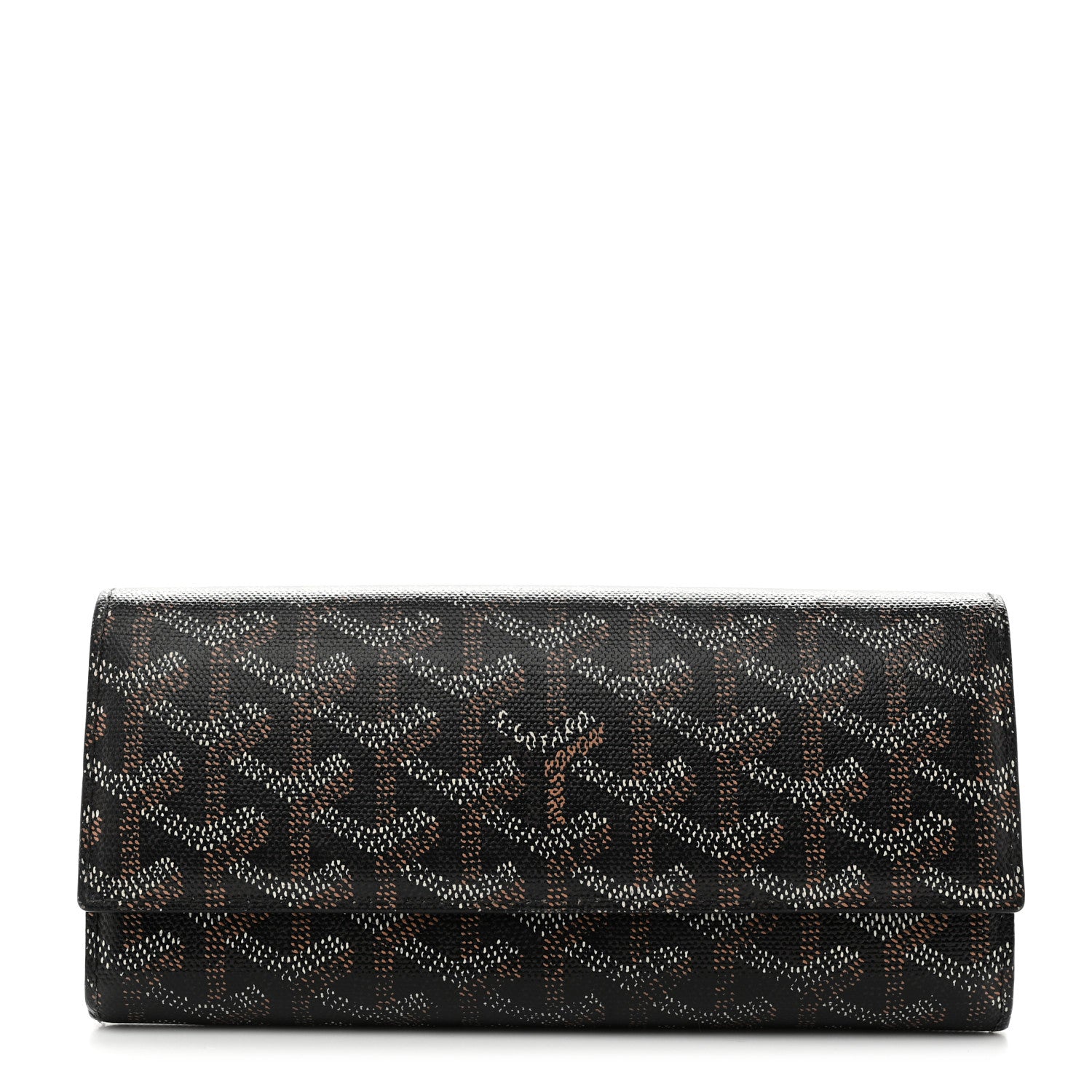 Goyard Goyardine Varenne Long Wallet Black 1 of 7