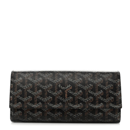 Goyard Goyardine Varenne Long Wallet Black 1 of 7