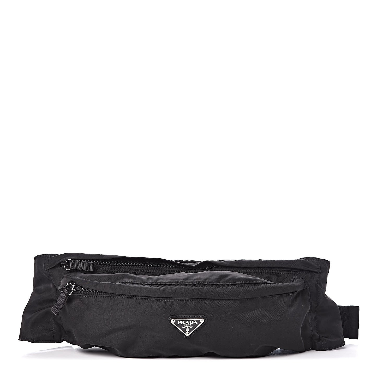 Tessuto Nylon Montagna Belt Bag Black