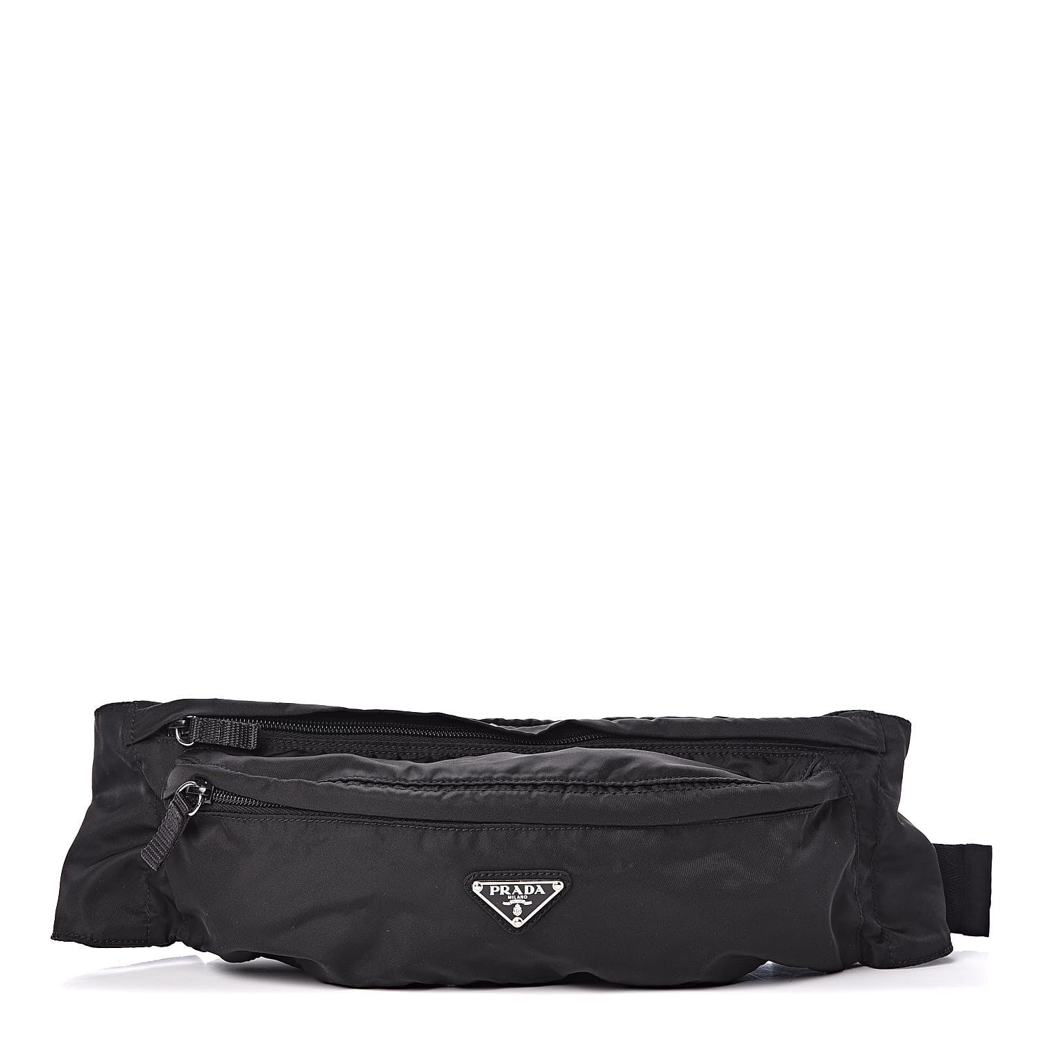 Prada Tessuto Nylon Montagna Belt Bag Black 1 of 10