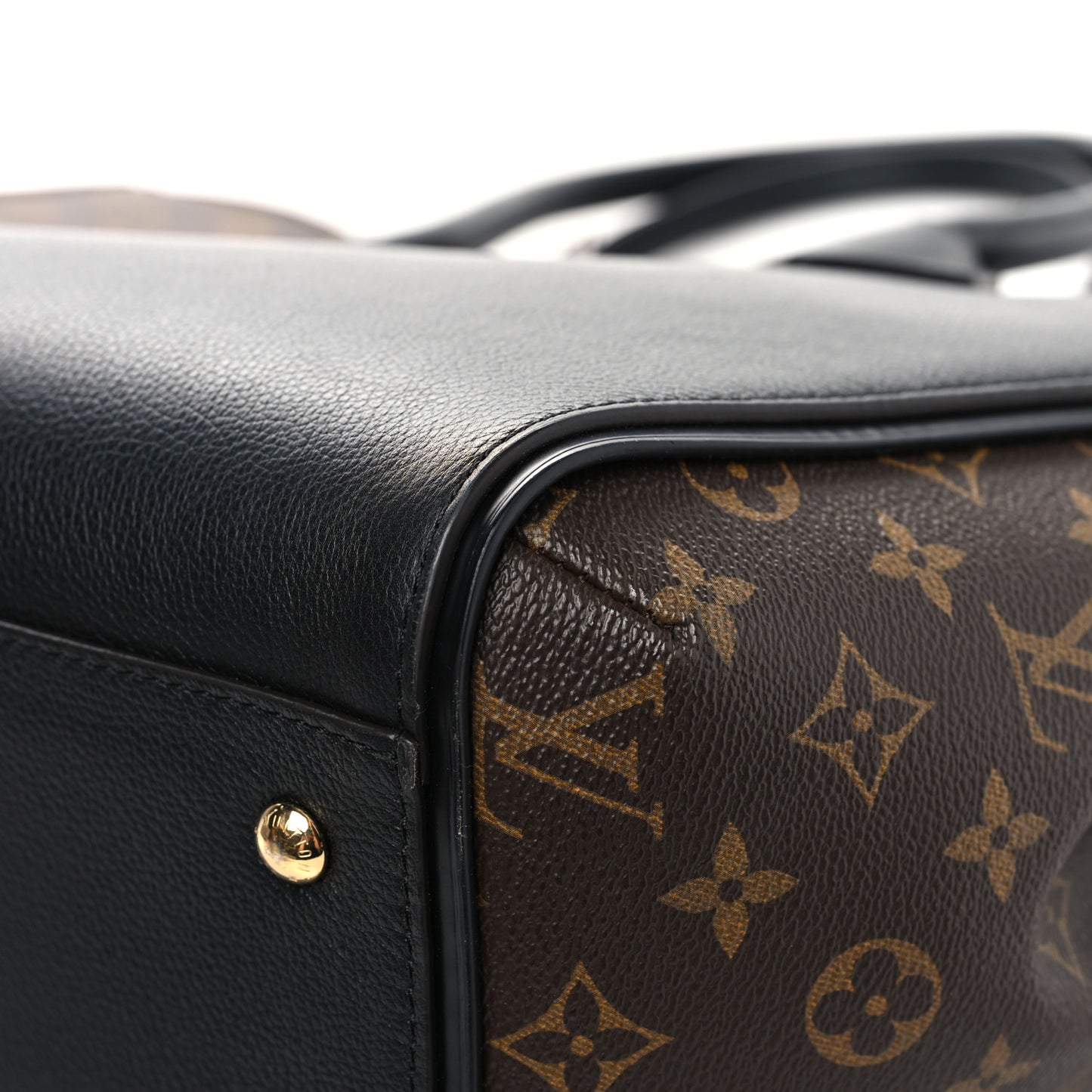 Calfskin Monogram Kimono Tote Black