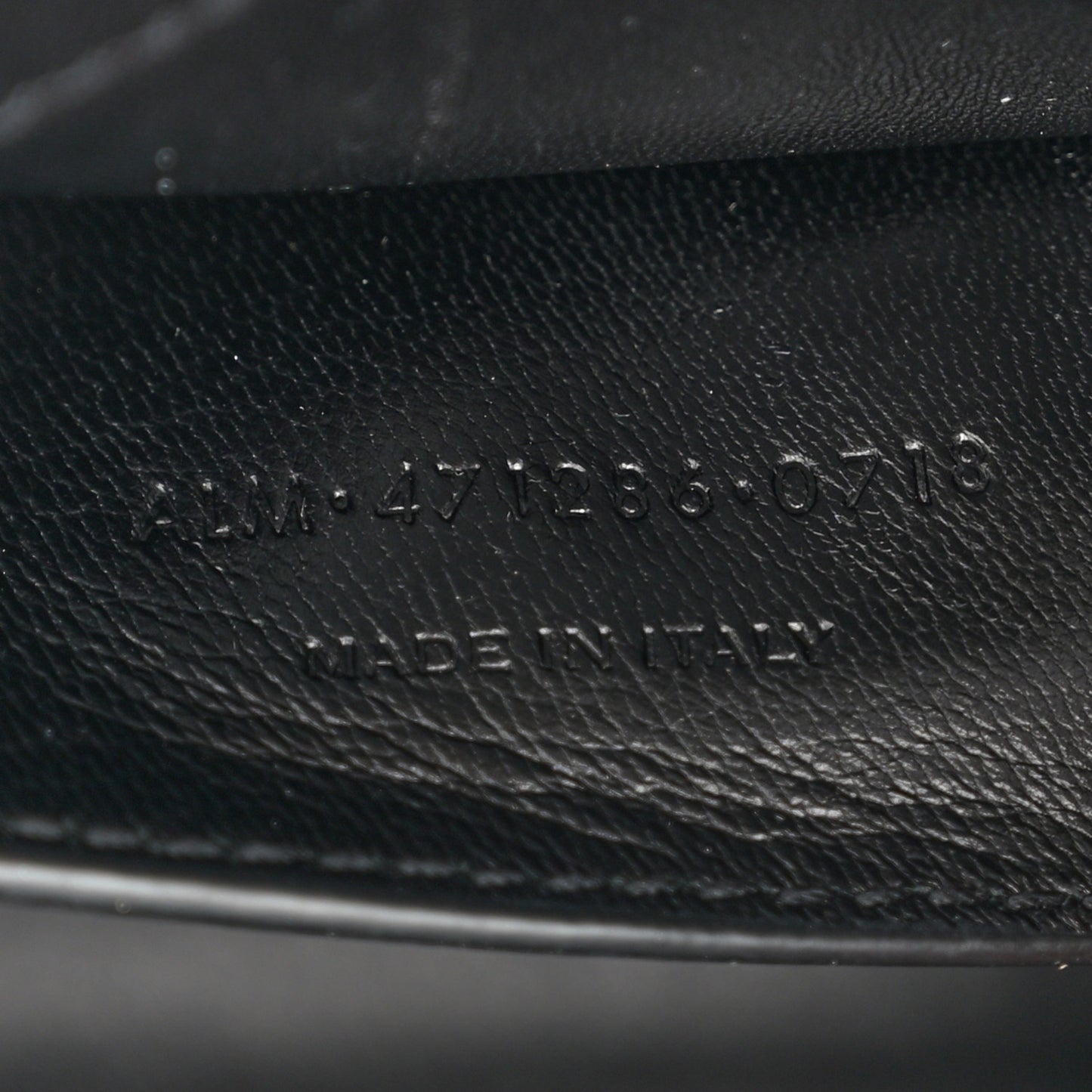 Suede Embroidered Small Monogram Kate Satchel Black