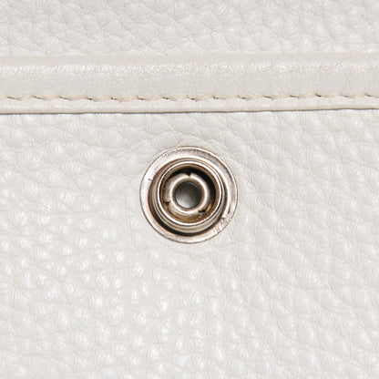 Hermes Taurillon Clemence Evelyne III GM White 12 of 15