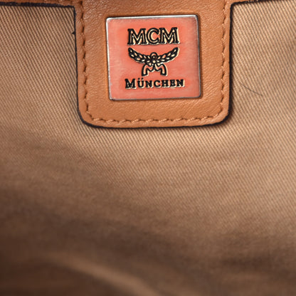 MCM Visetos Essential Drawstring Bucket Bag Cognac 6 of 10