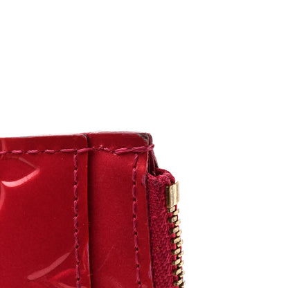 Louis Vuitton Vernis Key Pouch Rose Pop 9 of 10