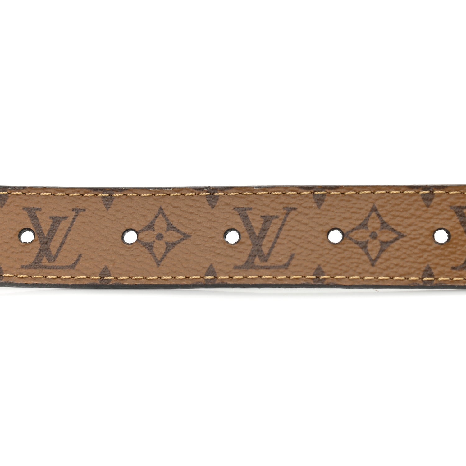 Louis Vuitton Reverse Monogram 35mm LV Initiales Belt 85 34 3 of 6