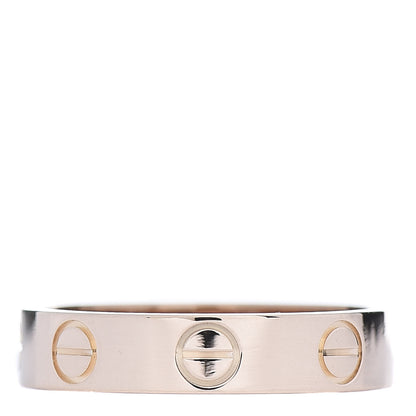 Cartier 18K Pink Gold 3.5mm LOVE Wedding Band Ring 47 4 1 of 5