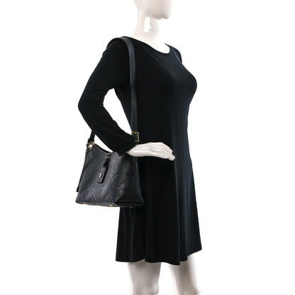 Louis Vuitton Empreinte Carryall PM Black 2 of 9