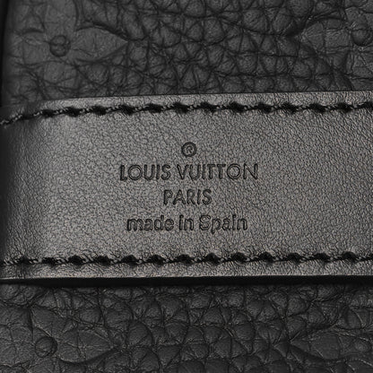 Louis Vuitton Monogram Taurillon Keepall Bandouliere 25 Black 6 of 9