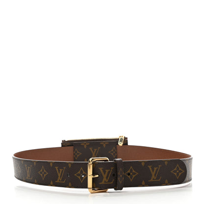Louis Vuitton Monogram Pochette Duo Belt 90 36 2 of 10