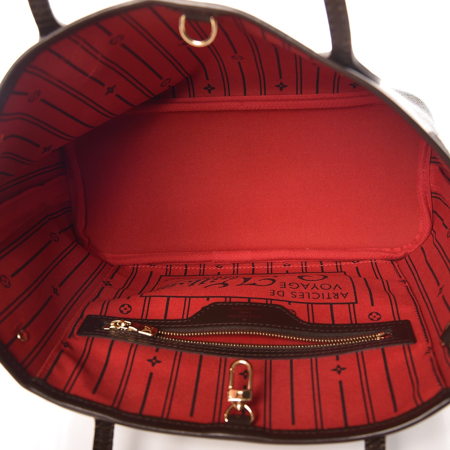 Louis Vuitton Damier Ebene Neverfull PM 7 of 9