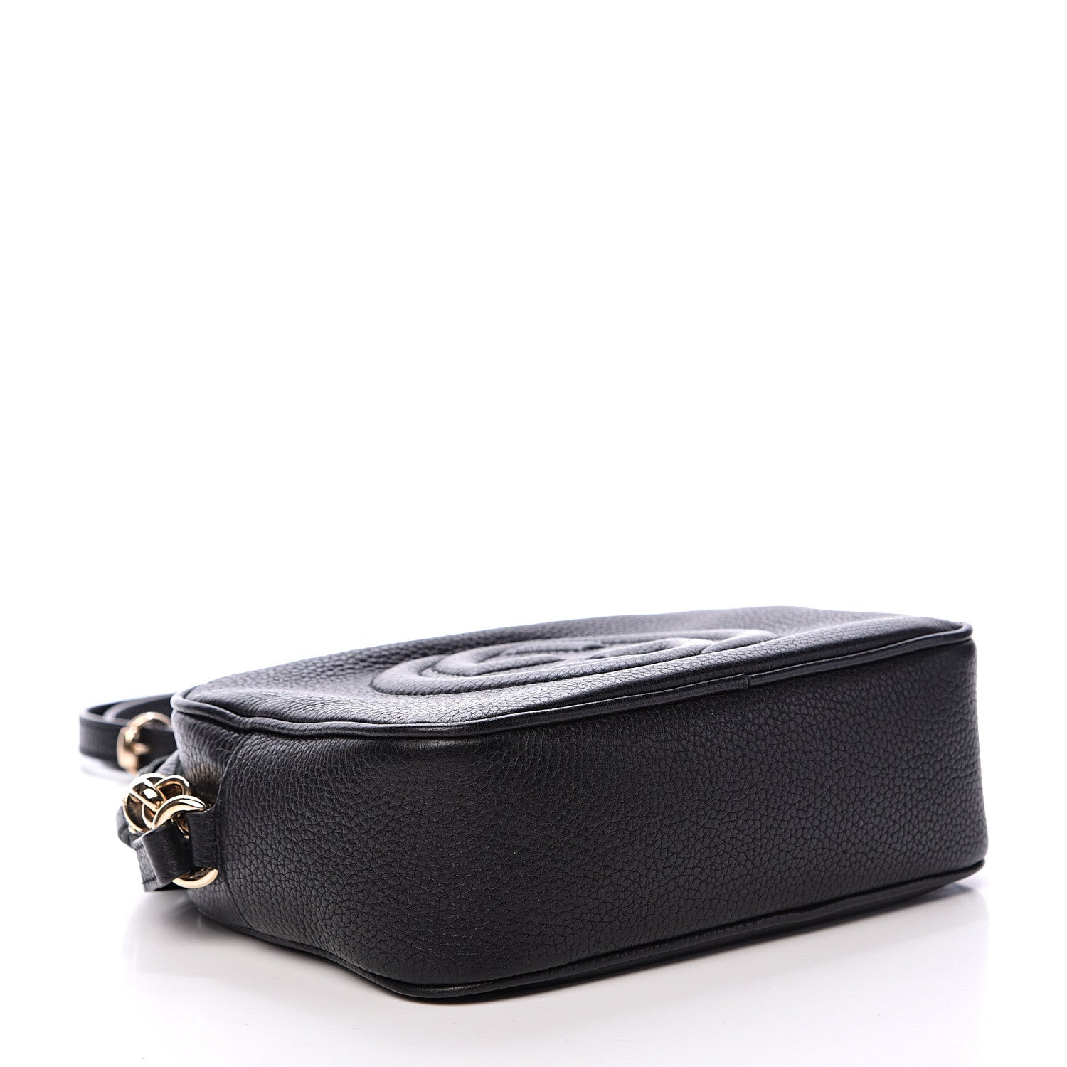 Gucci Pebbled Calfskin Small Soho Disco Bag Black 3 of 10