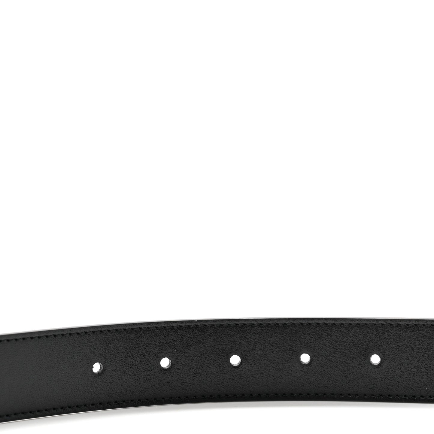 Plutone Calfskin Double G 30mm Belt 90 36 Black