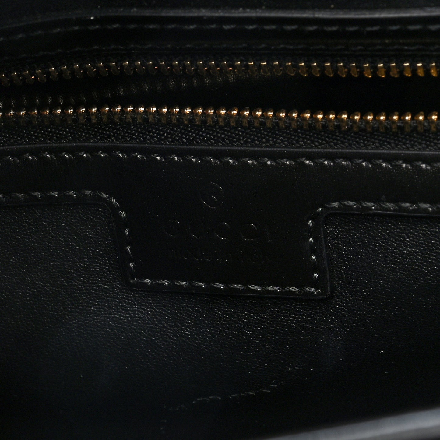 Boarded Dyana Lux Calfskin Striped Medium Jackie 1961 Hobo Black White