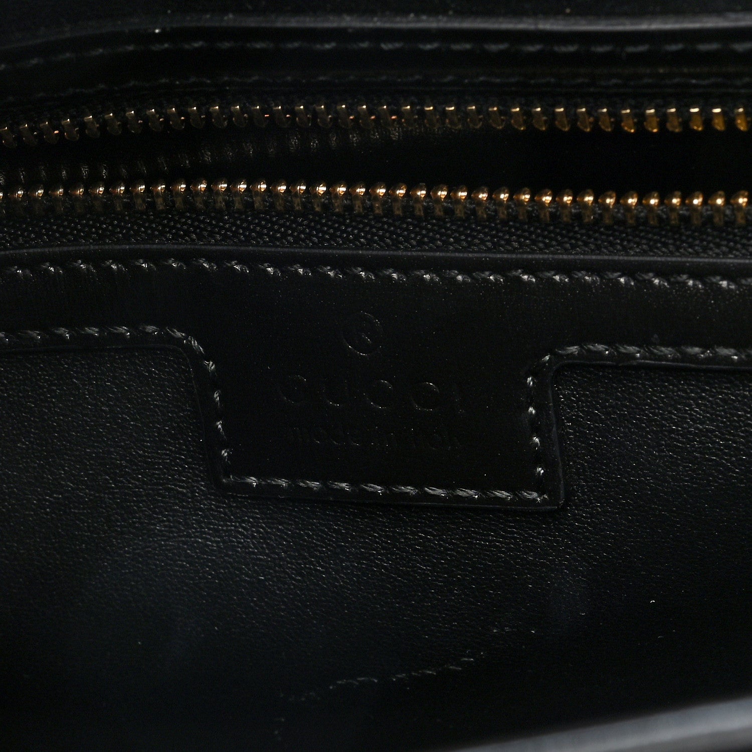 Gucci Boarded Dyana Lux Calfskin Striped Medium Jackie 1961 Hobo Black White 6 of 9