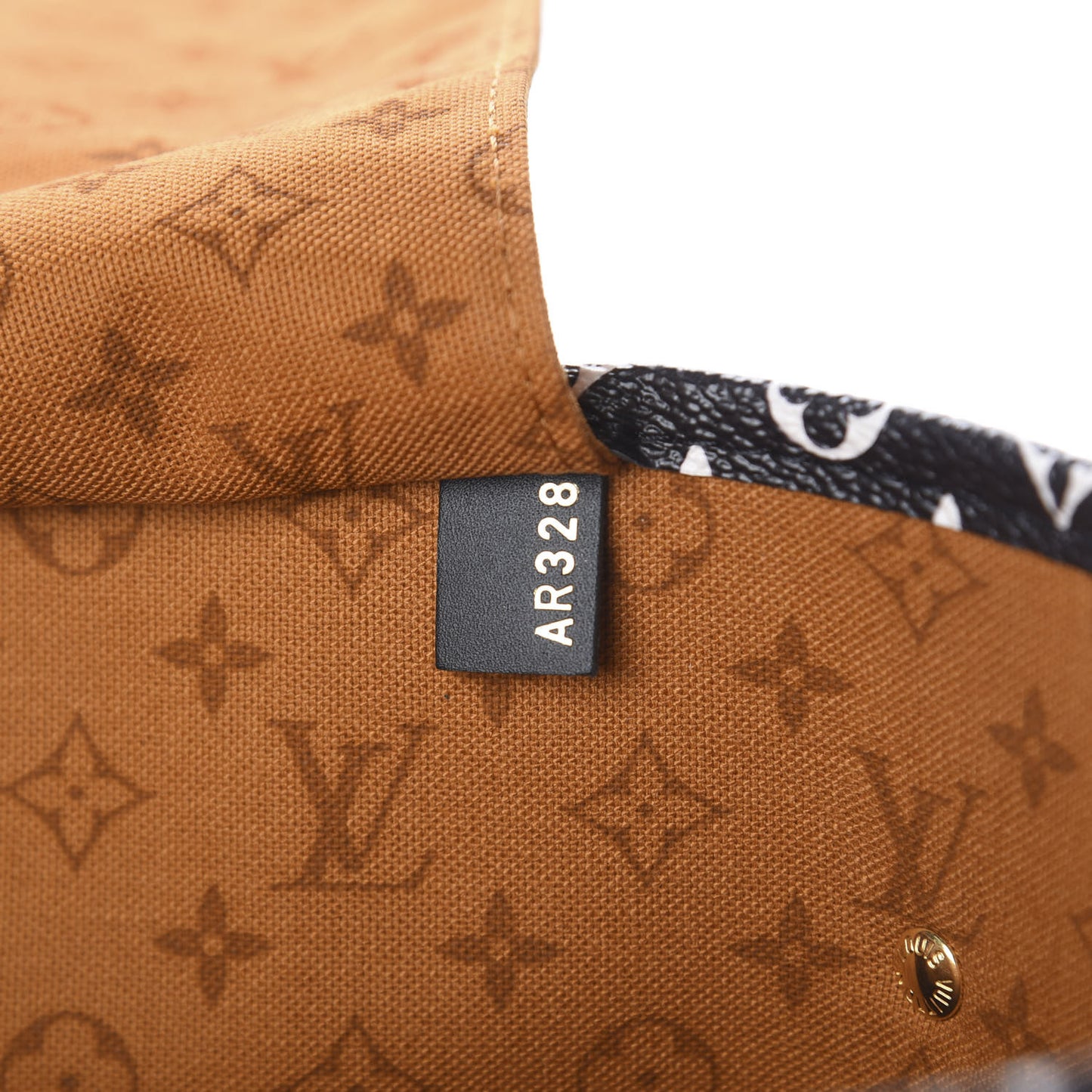 Monogram Giant Crafty Neverfull MM Creme Caramel