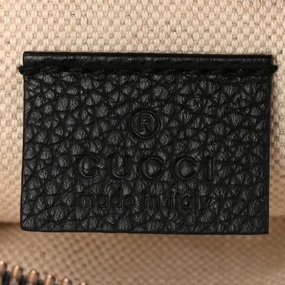 Gucci Grained Calfskin Small Logo Belt Bag Black 6 of 10