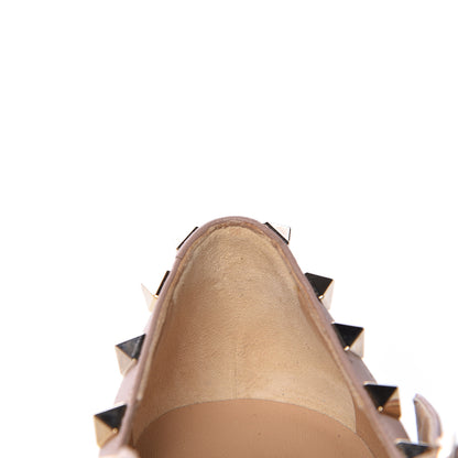 Valentino Garavani Nappa Rockstud Cage Ballerina Flats 36 Light Sapphire Poudre 12 of 13