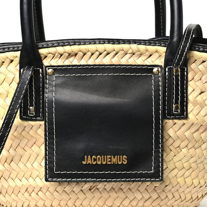 Jacquemus Raffia Le Petit Panier Soli Black 8 of 10