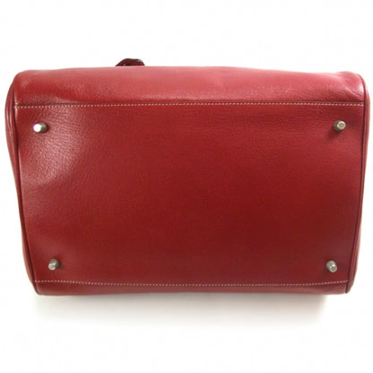 Prada Goatskin Cerniera Doctor Bag Rubino 5 of 20
